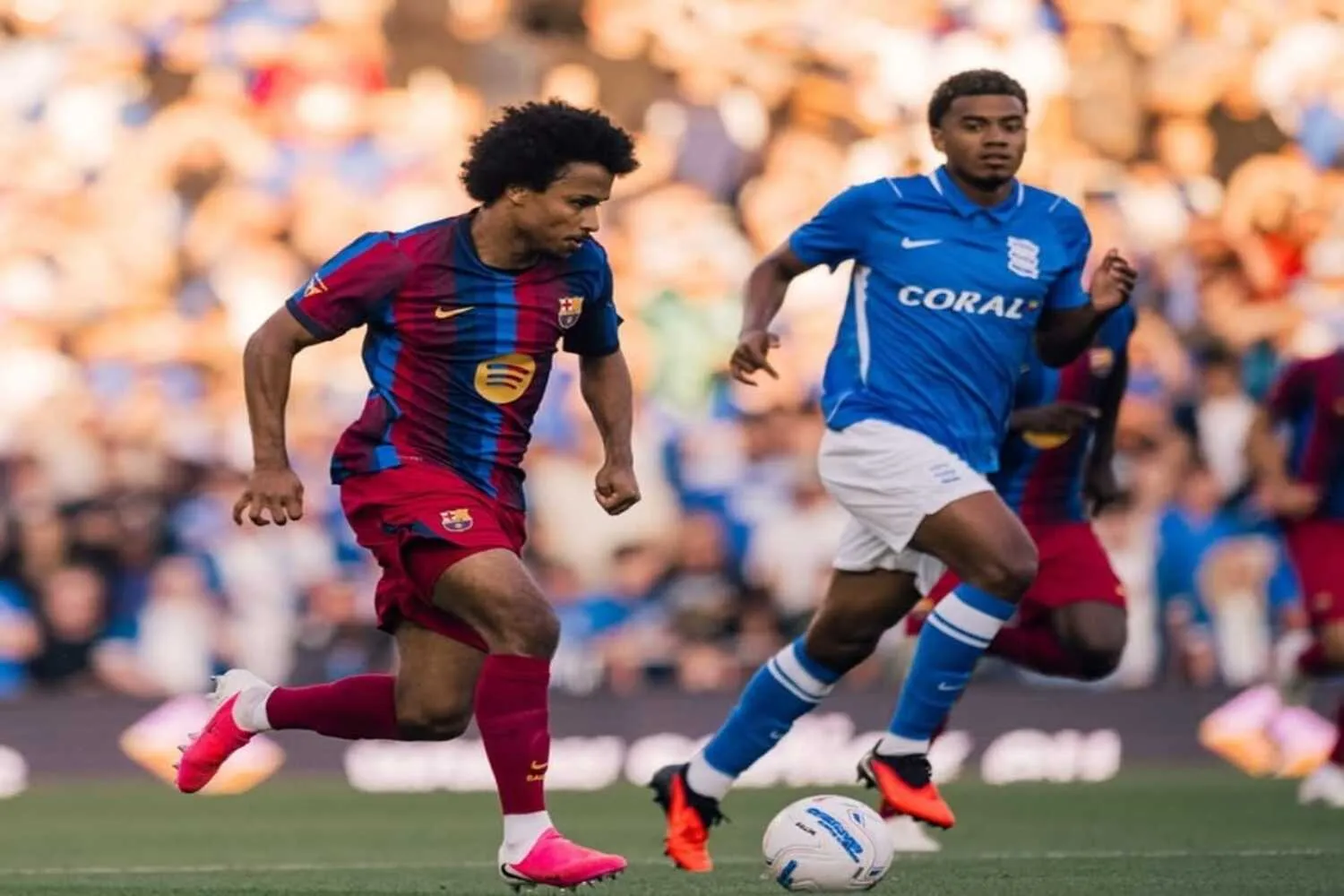 Debut Pramusim Barcelona Berakhir Imbang Melawan Birmingham