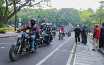 Farhan Sambut Rolling Thunder RoRi di Kota Bandung