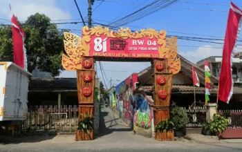 Kampung Rancabali di KBB Bersolek Jelang HUT RI, Mural Persib Paling Diburu Pengunjung