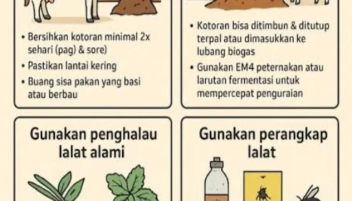 Lalat dari Peternakan Sapi PT Nusa Farm Purwakarta Ganggu Jemaah Masjid Al Bashiroh