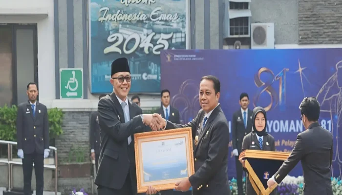 Pemkot Sukabumi Dapat Apresiasi Kementerian Hukum Jawa Barat