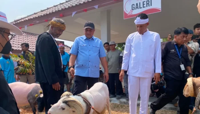 Resmikan Pasar Hewan Jonggol dan Pasar Benih Ikan Ciseeng, Begini Kata Rudy-Jaro!! 