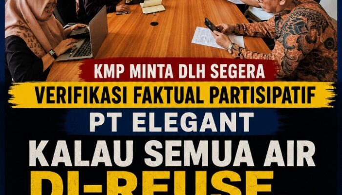 KMP Minta DLH Purwakarta Segera Lakukan Verifikasi Faktual Partisipatif PT ELEGANT
