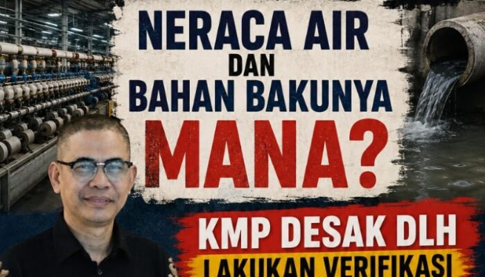 KMP Desak DLH Purwakarta Lakukan Verifikasi Faktual Partisipatif PT Win Textile