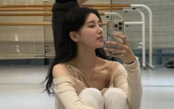 Suzy Tampil Elegan Saat Latihan Balet
