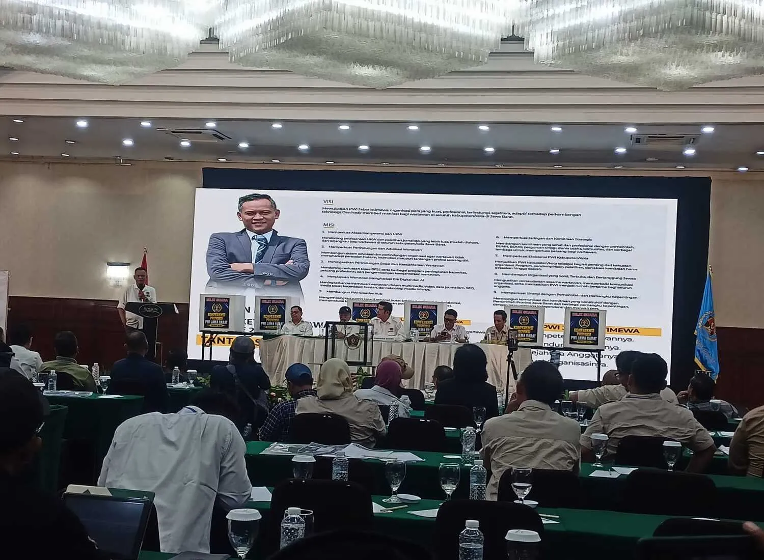 Tantan Sulthon Bukhawan Unggul Telak dalam Pemilihan Ketua PWI Jawa Barat