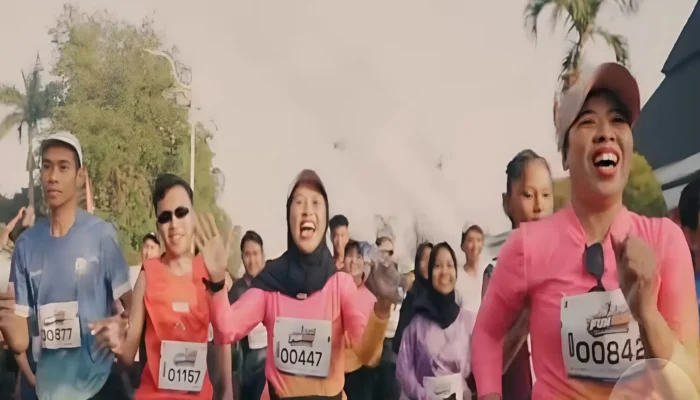 1.500 Pelari Ramaikan Fun Run 3,93K Hari Jadi Karawang