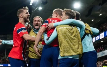 5 Gol Tercipta! Norwegia Kalahkan Denmark 3 5 Gol Tercipta! Norwegia Kalahkan Denmark