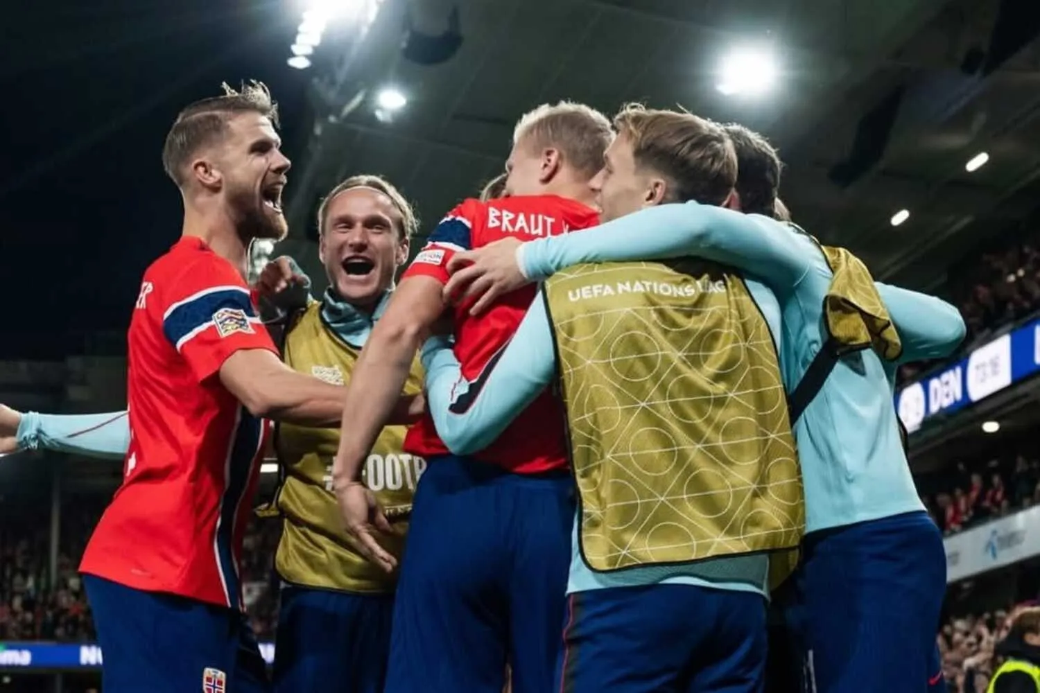 5 Gol Tercipta! Norwegia Kalahkan Denmark