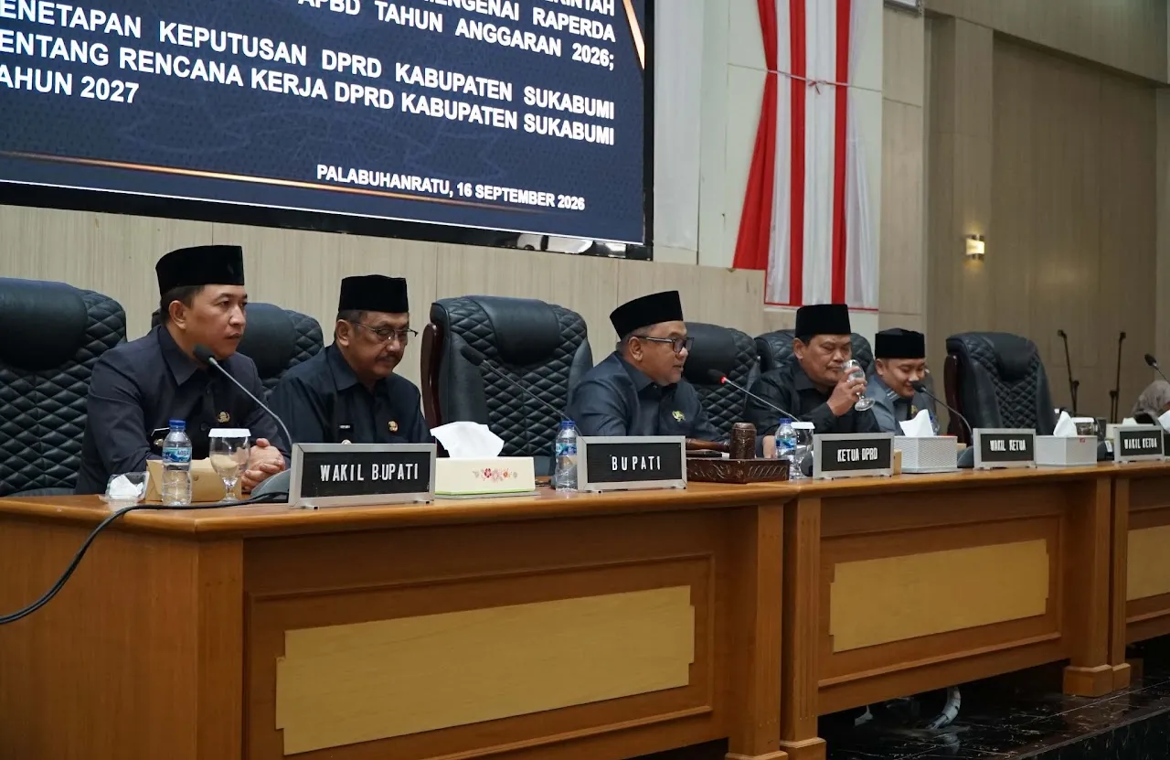 APBD Perubahan 2026 Kabupaten Sukabumi Disepakati, Ada Tambahan Rp89 Miliar 1 APBD Perubahan 2026 Kabupaten Sukabumi Disepakati, Ada Tambahan Rp89 Miliar