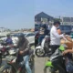 Antisipasi Bahaya Debu Vulkanik Gunung Anak Krakatau, KPP Bogor Raya dan KONI Bagikan Ribuan Masker di Kemang