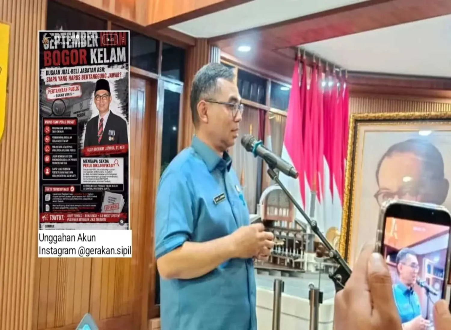 Beredar Isu Jual-Beli Jabatan ASN, Sekda Kabupaten Bogor Beri Penjelasan 1 Beredar Isu Jual-Beli Jabatan ASN, Sekda Kabupaten Bogor Beri Penjelasan