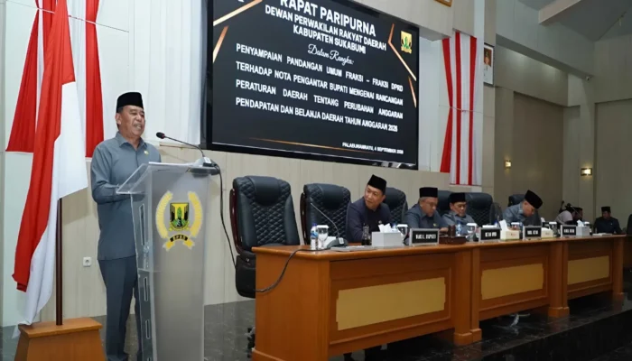 DPRD Kabupaten Sukabumi Bahas Perubahan APBD 2026, Ini Catatan Tiap Fraksi