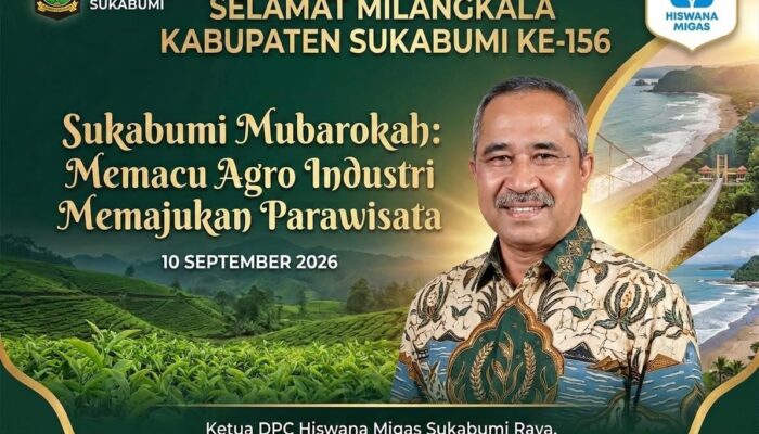 Sinergi Distribusi Energi, DPC Hiswana Migas Sukabumi Raya Ucapkan Selamat Hari Jadi ke-156 Kabupaten Sukabumi