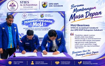 Investasi Generasi Muda: STIES Al Junaediyah dan DPD KNPI Sukabumi Teken MoU Beasiswa Kuliah 7 IMG 20260916 WA0026