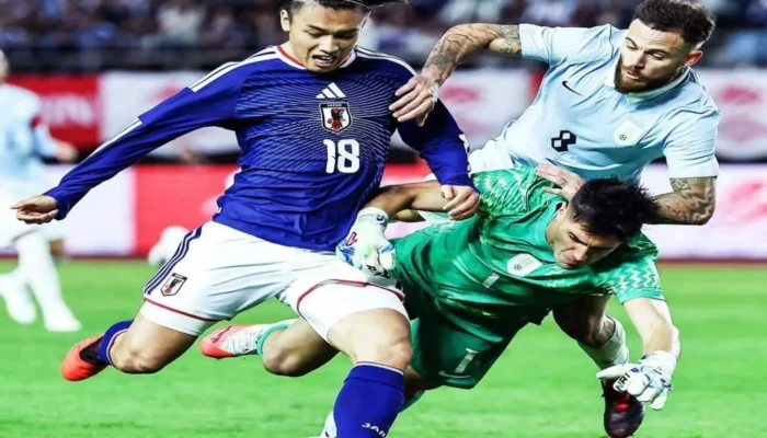 Jepang vs Uruguay: Samurai Biru Menang 3-1