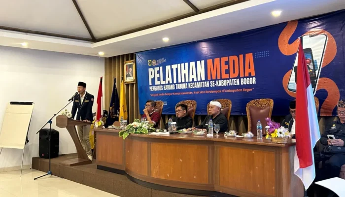 Katar Kabupaten Bogor Gembleng Pemuda 40 Kecamatan Kuasai Media Digital di Pelatihan Media