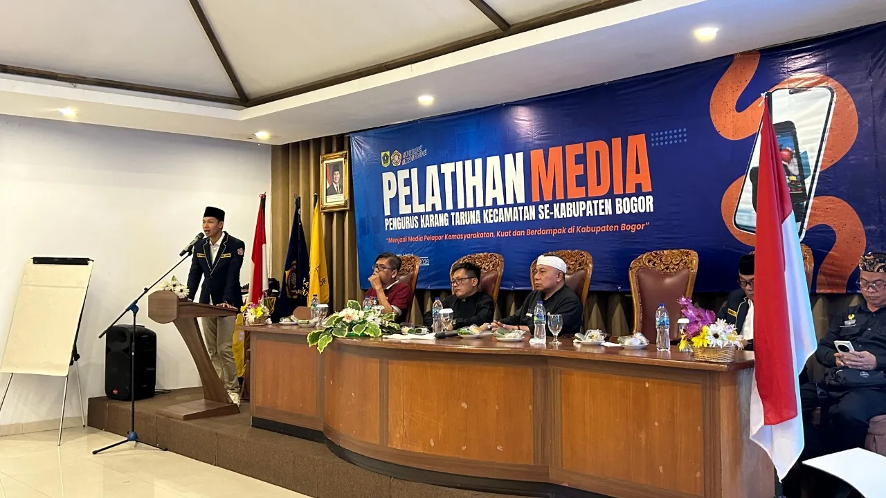 Katar Kabupaten Bogor Gembleng Pemuda 40 Kecamatan Kuasai Media Digital di Pelatihan Media