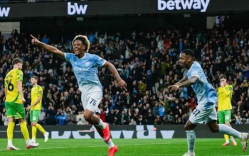 Manchester City Pesta 5 Gol, Norwich Tak Berdaya