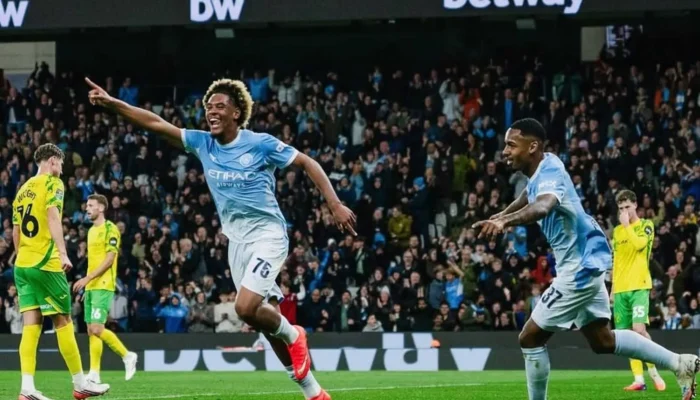 Manchester City Pesta 5 Gol, Norwich Tak Berdaya