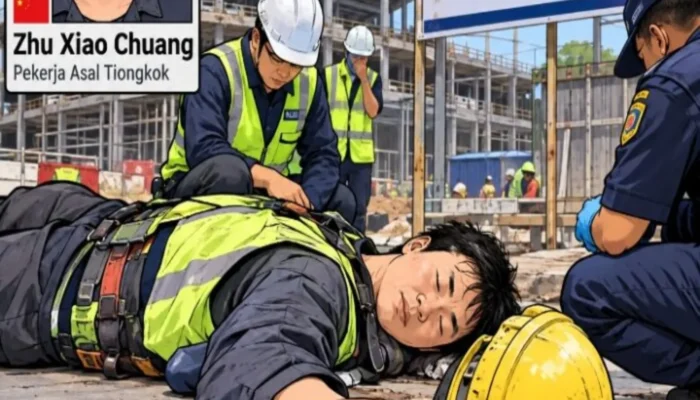 Pekerja Asal Tiongkok Diduga Tewas Kecelakaan Kerja di Proyek CGK4 Jatiluhur, Purwakarta ?