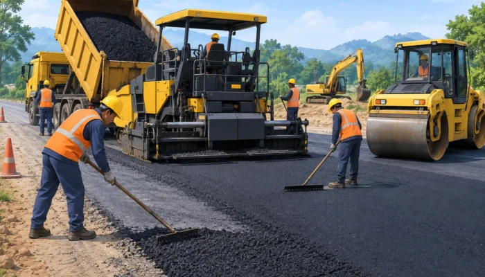 Pemprov Jabar Perbaiki 15,1 Km Jalan Parung Panjang-Bunar Kabupaten Bogor