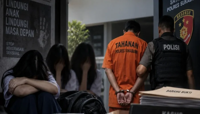 Tiga Pelajar Jadi Korban, Oknum ASN di Kabupaten Sukabumi Jadi Tersangka