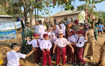 60 KK di Cikiarakebun Kabupaten Sukabumi Rasakan Manfaat Sumur Bor Program TMMD