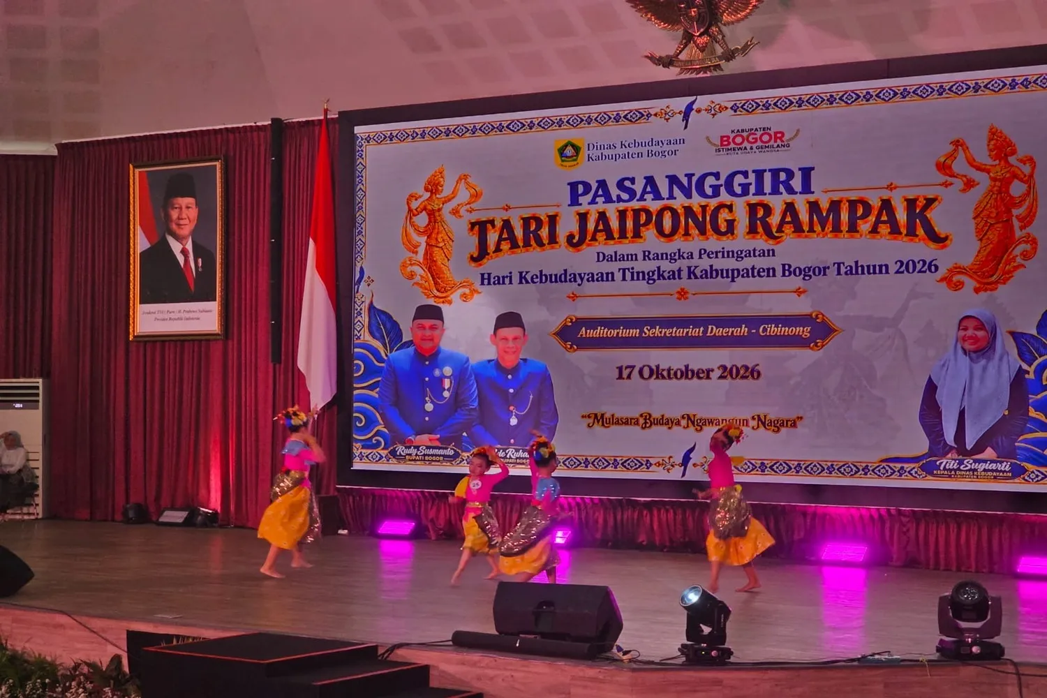 Hari Kebudayaan 2026, Pemkab Bogor Perkuat Pelestarian Jaipong