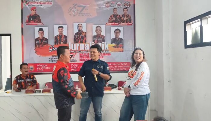 Lawan Arus Medsos Asal-Asalan, Pemuda Pancasila Sukabumi Gelar Pelatihan Jurnalistik Profesional