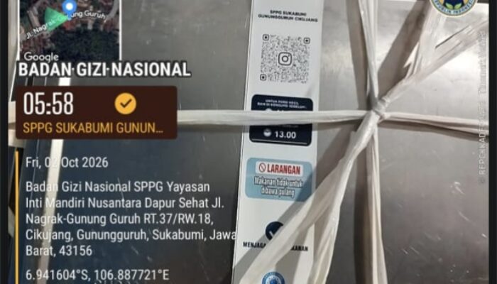 Korwil BGN Merasa Dibohongi, SPPG Cikujang 1 Dijatuhi Sanksi Berat Buntut Keracunan 151 Siswa dan Guru SMKN 1 Gunungguruh Kab. Sukabumi