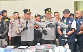 Polda Jabar Bongkar Pabrik Obat Ilegal, 560 Ribu Butir Disita