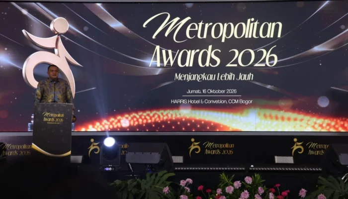 Rudy Susmanto Raih Metropolitan Awards 2026