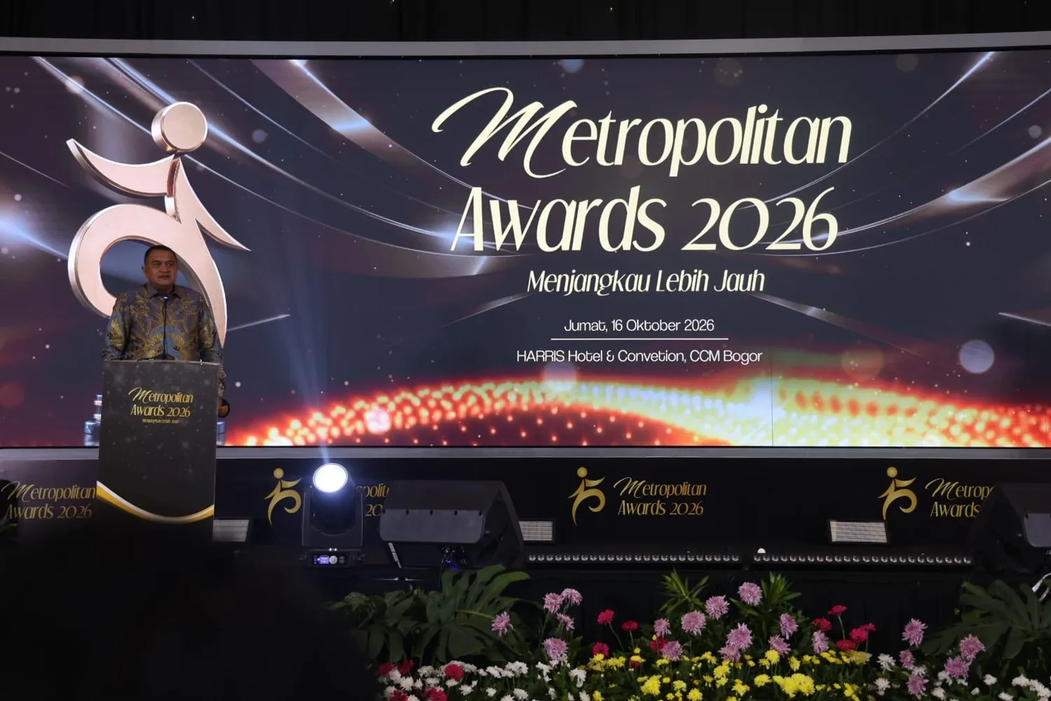 Rudy Susmanto Raih Metropolitan Awards 2026