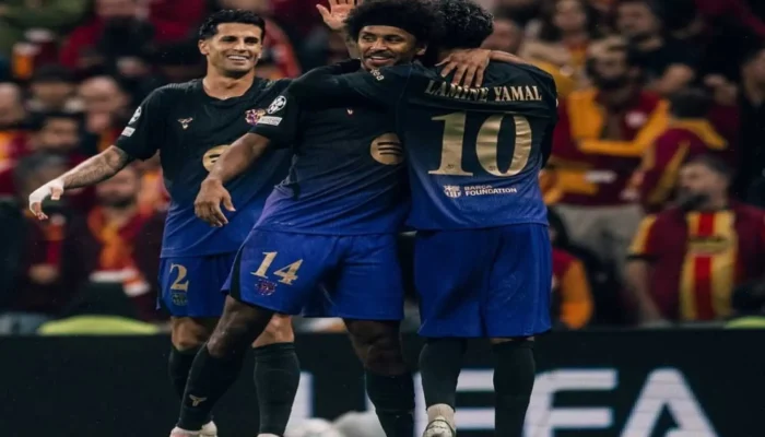 Sempat Tertinggal, Barcelona Bangkit dan Hajar Galatasaray