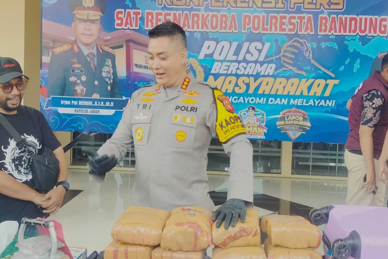 Terbongkar! Jaringan Ganja 12 Kg di Bandung Diduga Dikendalikan dari Lapas